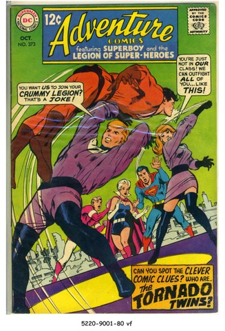 ADVENTURE COMICS #373 © 1968 DC Comics